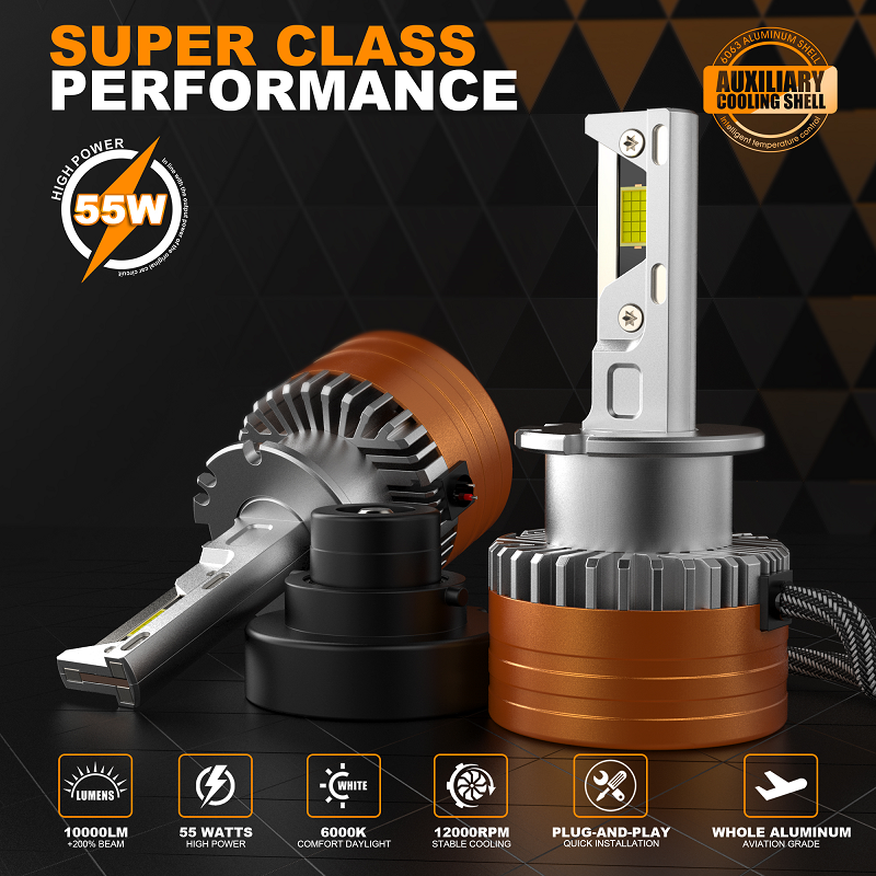 products/1375/d2s led za fabricki xenon.png - LED D2S-R SET 10000LM - CANBUS Zamena za Fabricki Xenon - Xenon Svetla Beograd